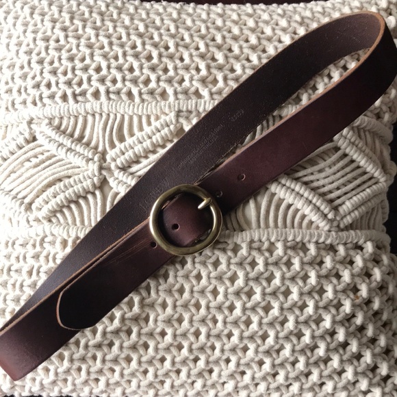 J. Crew Leather Belt